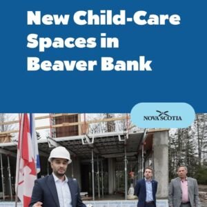 New Child-Care Spaces in Beaver Bank
