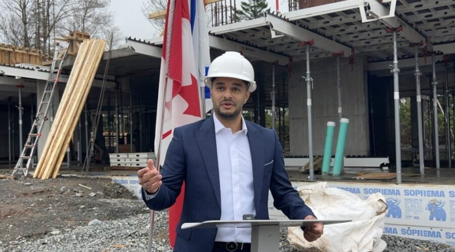 Mehrad Mohammadkhani, Executive Director of It Takes a Village Daycare Society, speaks about opening a third location in Beaver Bank. (Province of Nova Scotia)
